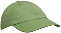 FRONT VIEW OF BASEBALL CAP LIME